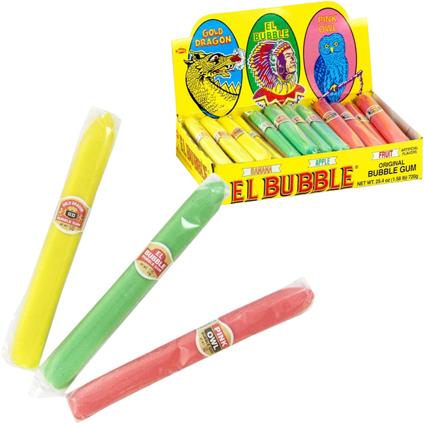 El Bubble Cigar Gum - Single Pinkiessweeties El Bubble Cigar Gum - Single Pinkiessweeties
