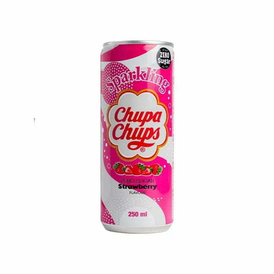 Chupa Chups Sparkling Strawberries Zero Sugar