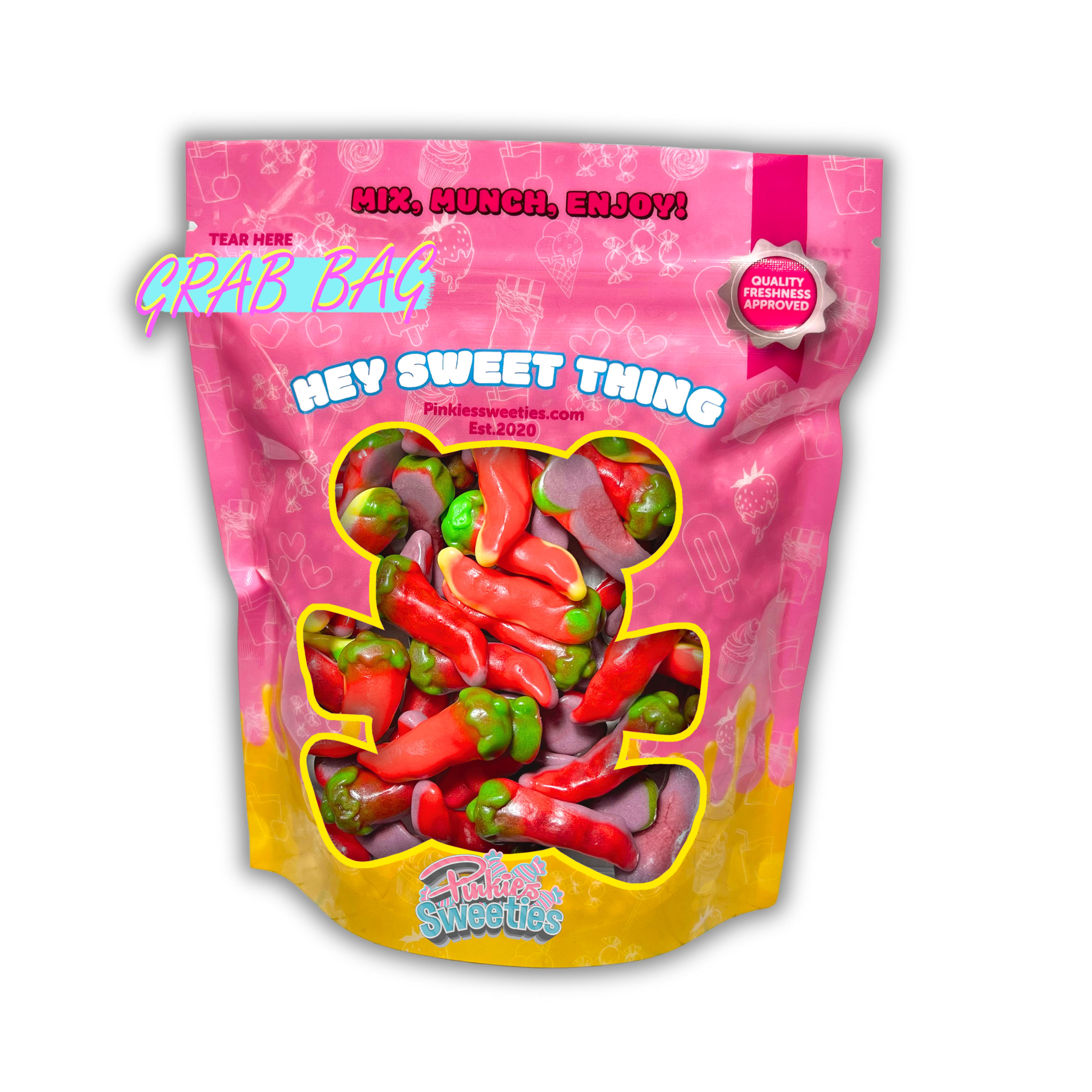 250g CHILLI PEPPERS Grab Bag