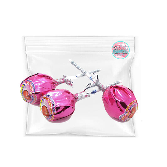 Mega Zoom Bubble-gum Lollies 3/6 Pack