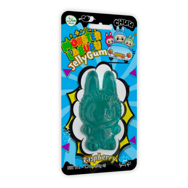 Monster Labubu Raspberry Jelly Gum – Pinkiessweeties
