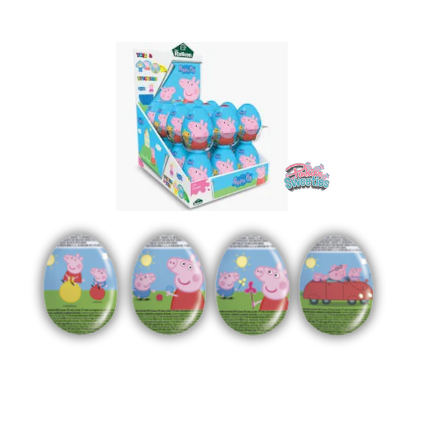 Peppa Pig Surprise Egg With Toy & Candy - Plastic Egg, Made In UK, Expires 2026