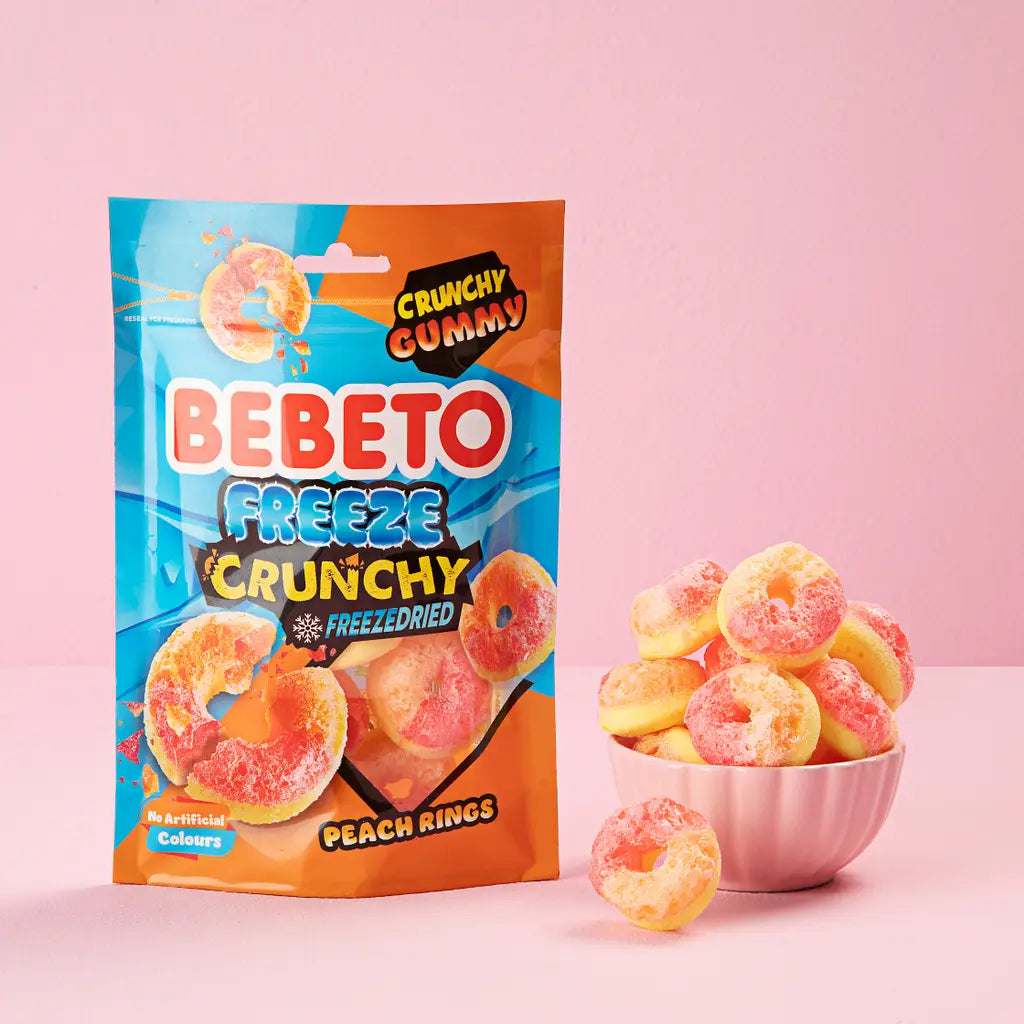 Bebeto Freeze Dried Peach Rings