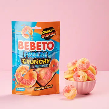 Bebeto Freeze Dried Peach Rings
