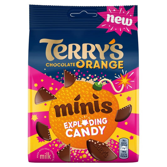 Terry's Chocolate Orange Minis Exploding Candy