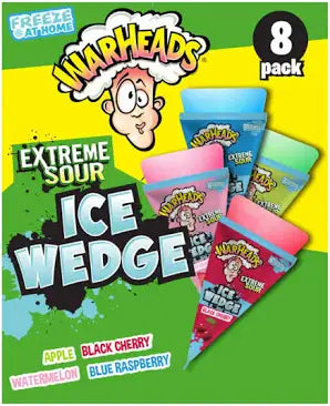 Warheads Extreme Sour Ice Wedges 8 Pack