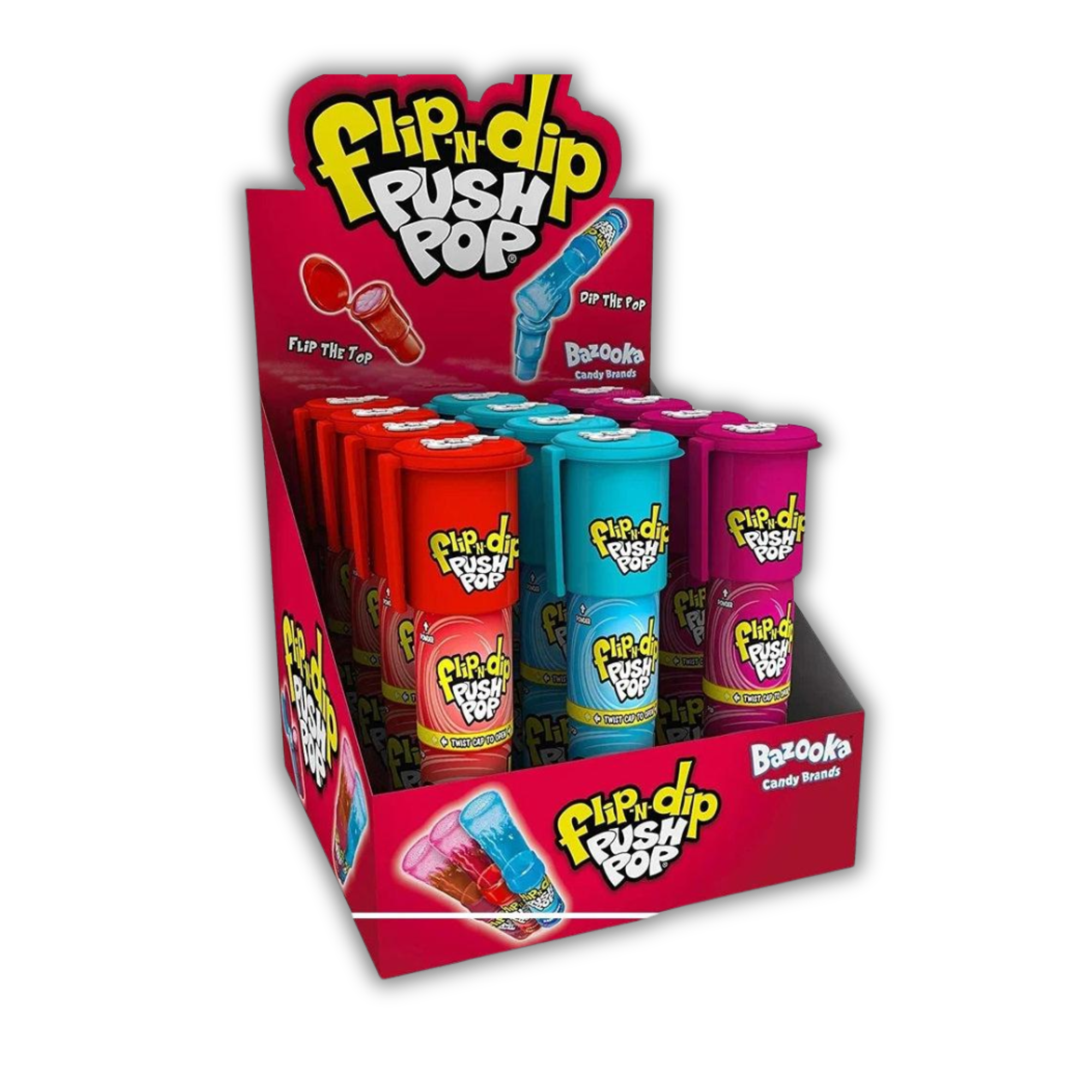 Push Pop Flip-N-Dip