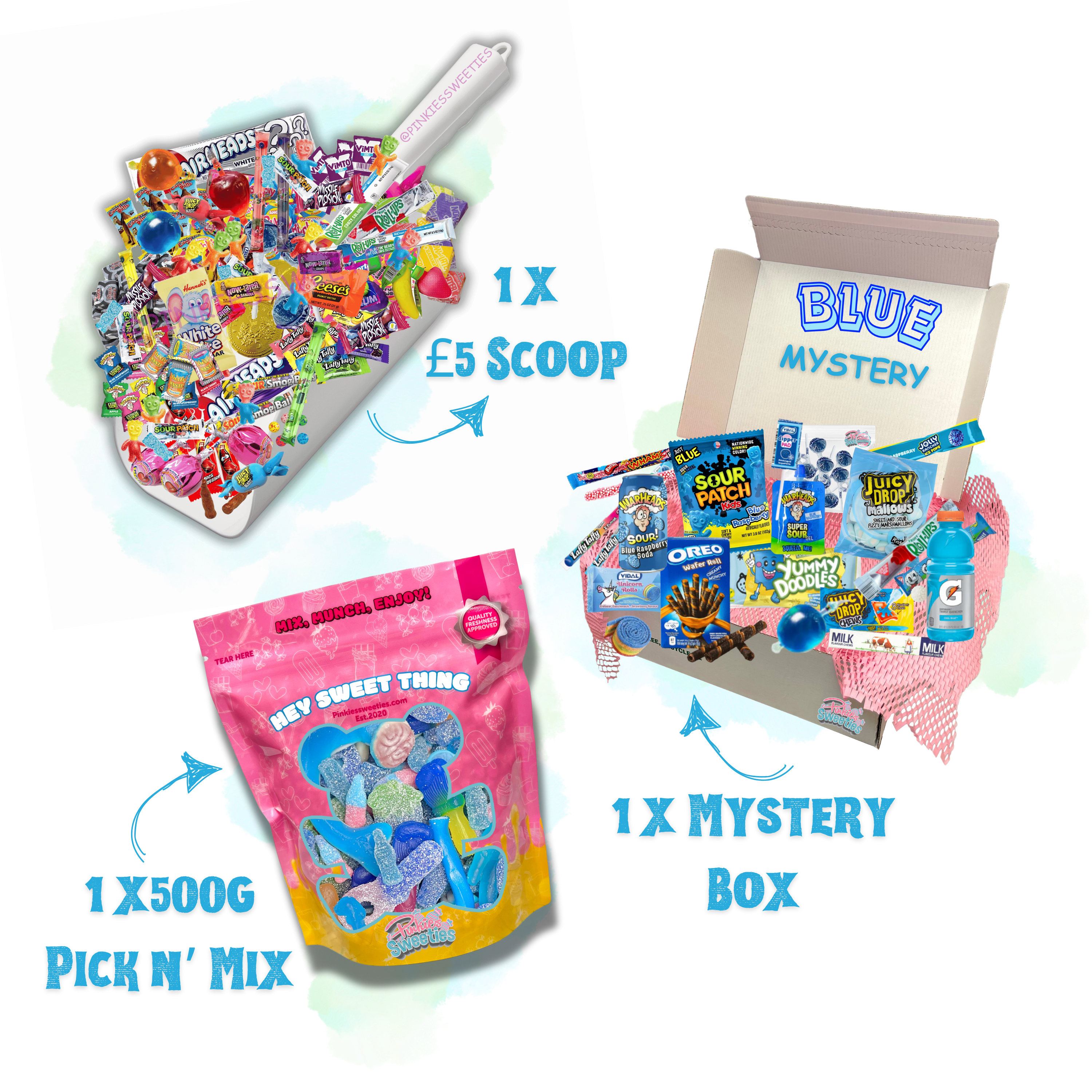 The Blue Trio Bundle Box