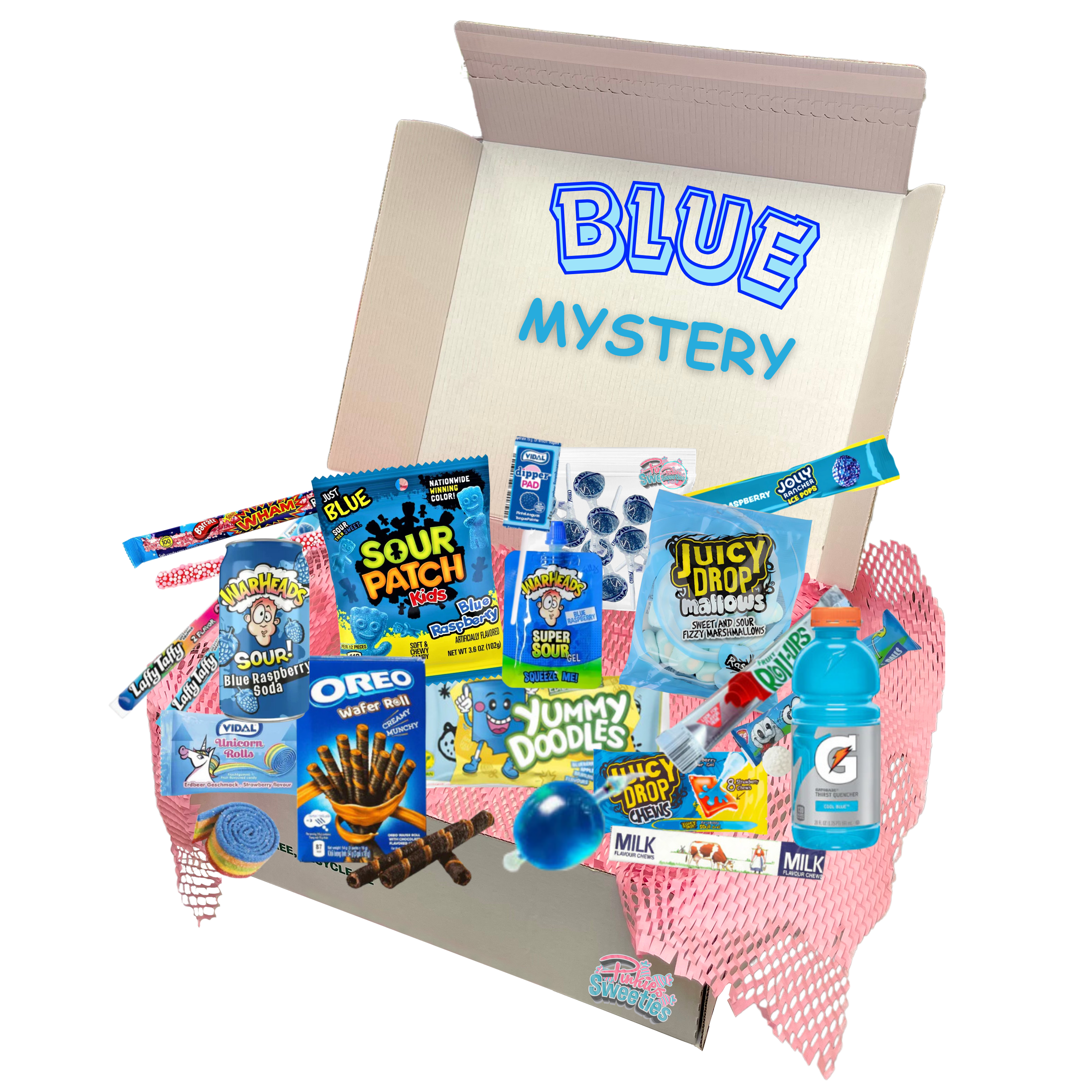 BLUE MYSTERY BOX