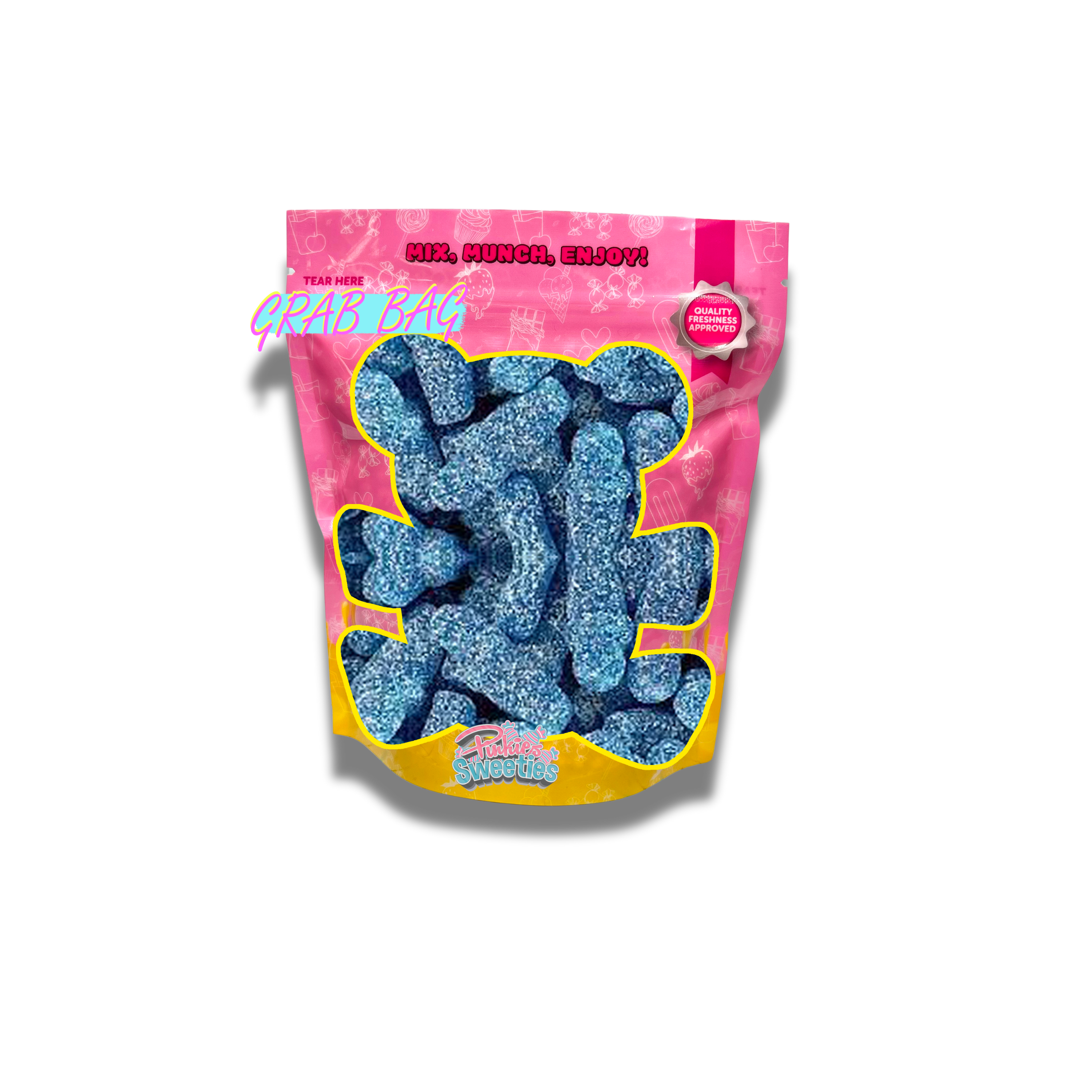 Blue Raspberry Babies 250g BLUE RASPBERRY BABIES Grab Bag – Pinkiessweeties