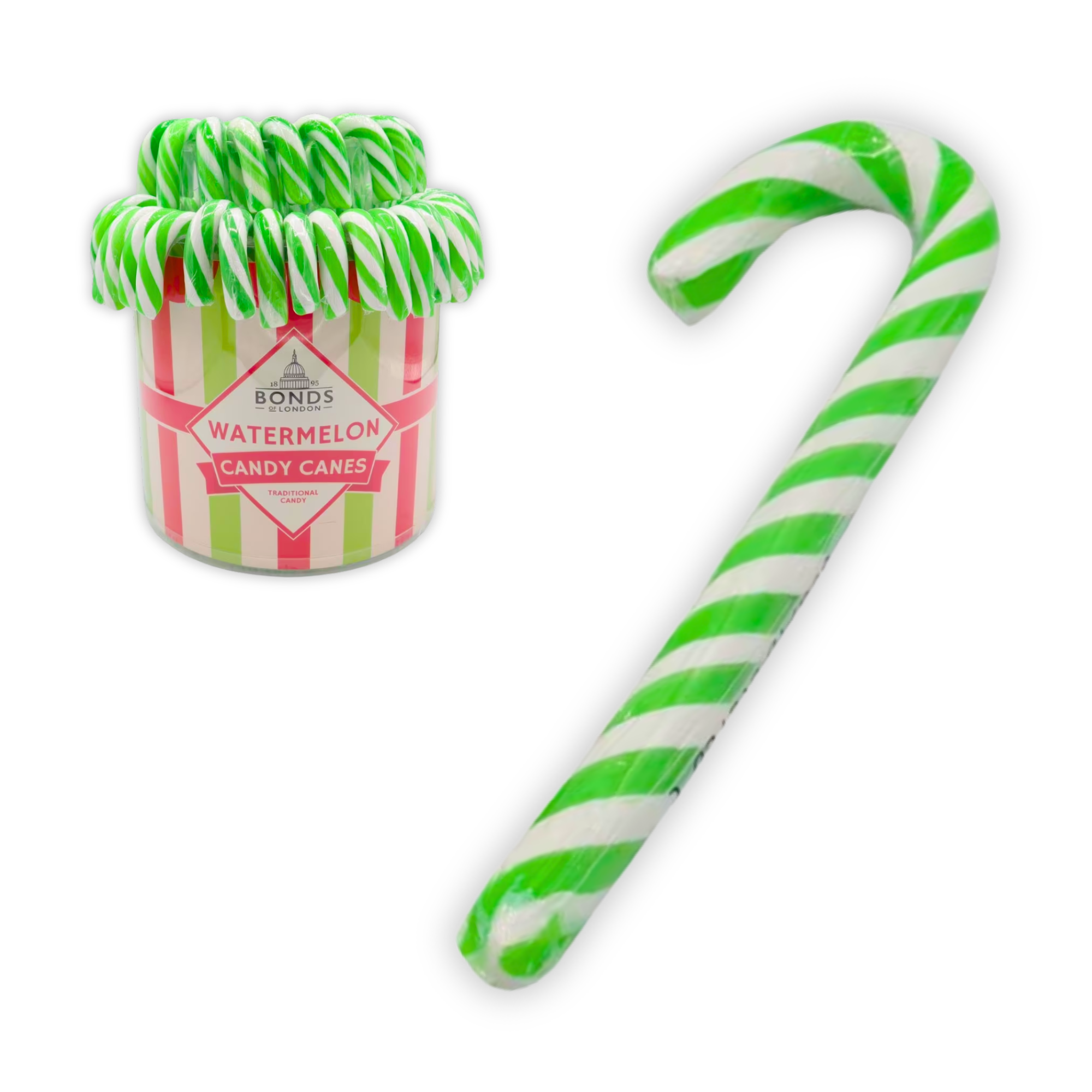 Watermelon Candy Cane
