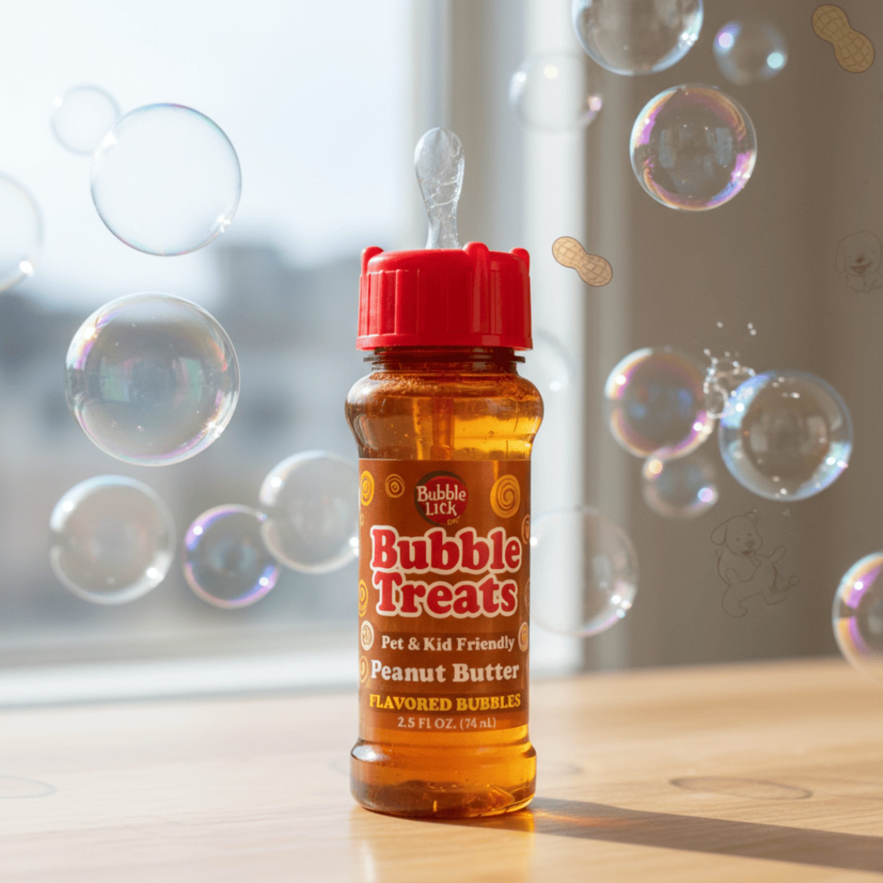 Edible Candy Bubbles Peanut Butter