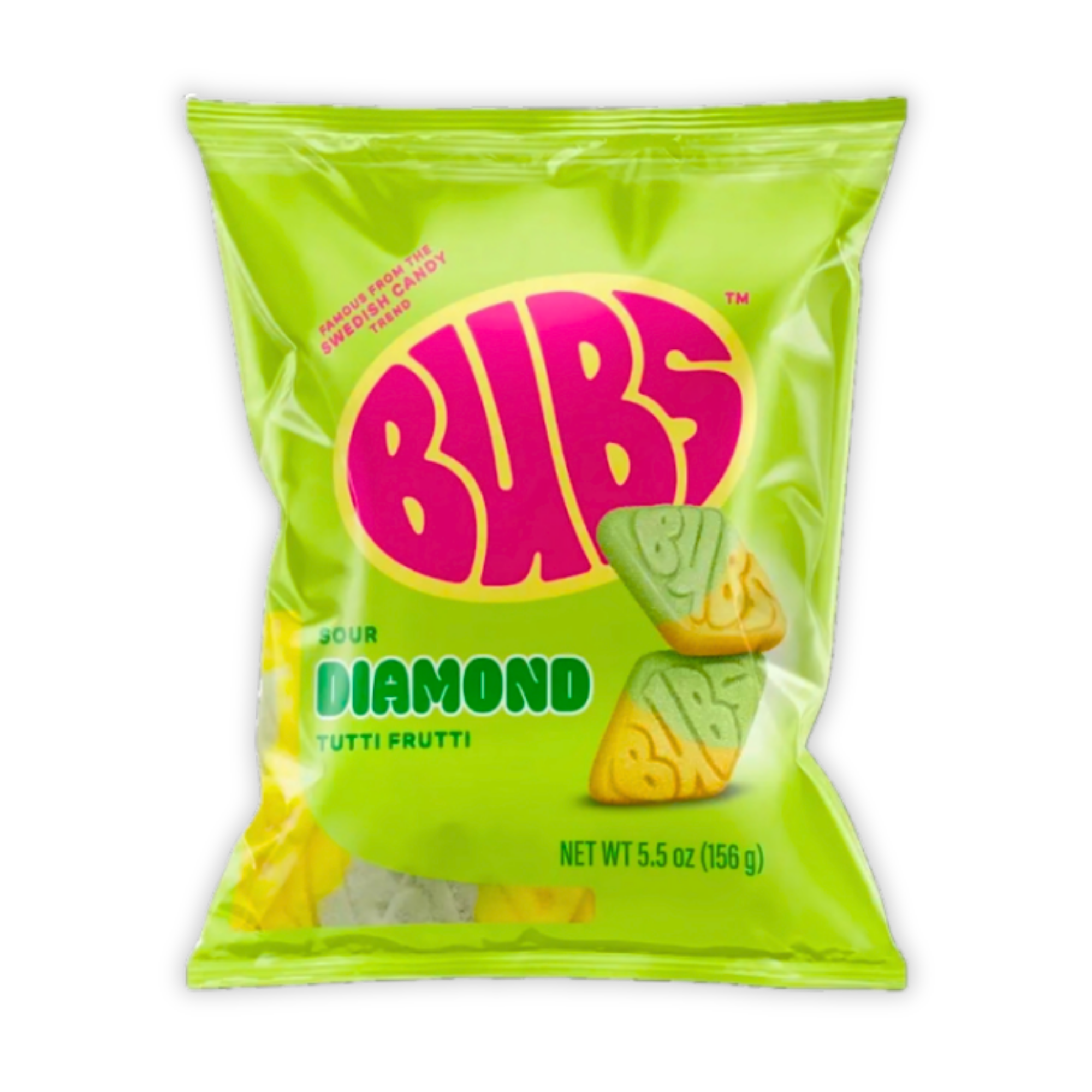 Bubs Sour Diamond Tutti Frutti