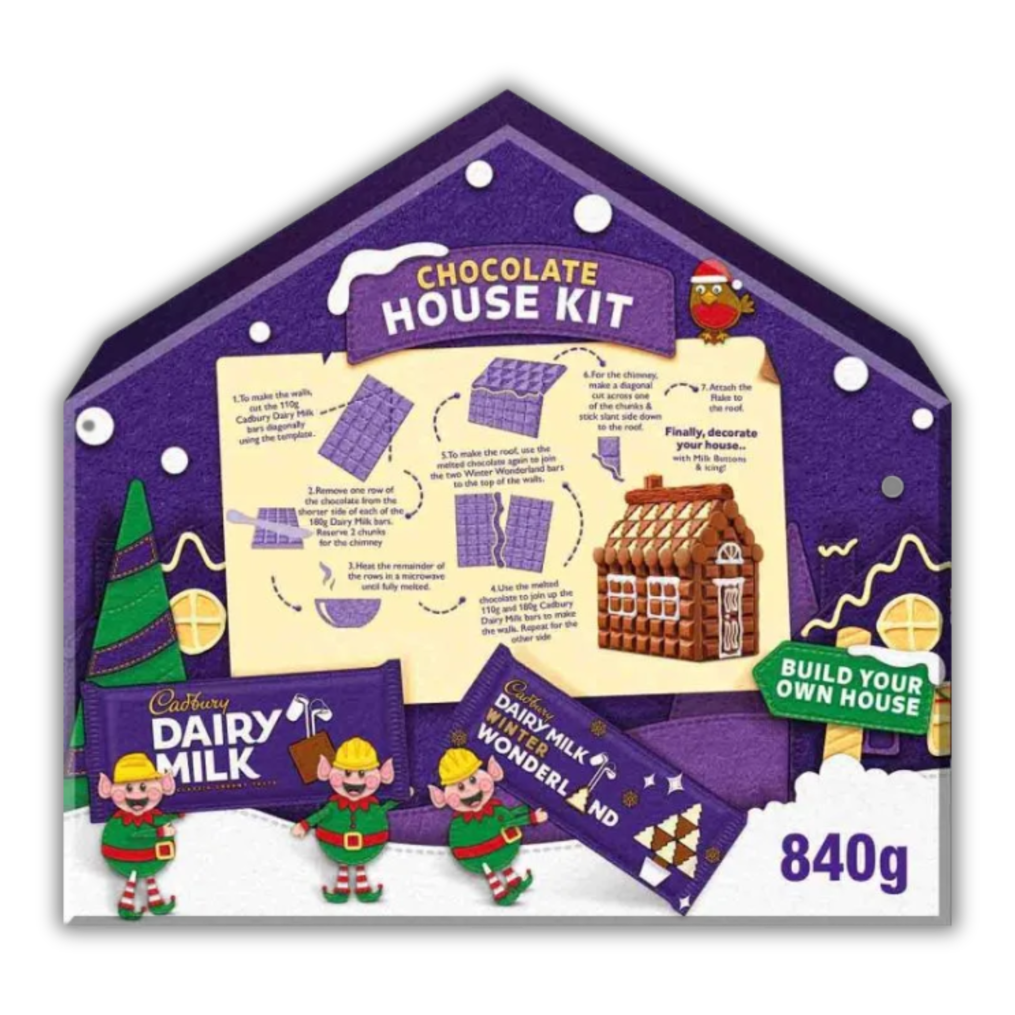 Cadbury Dairy Milk Chocolate House Kit