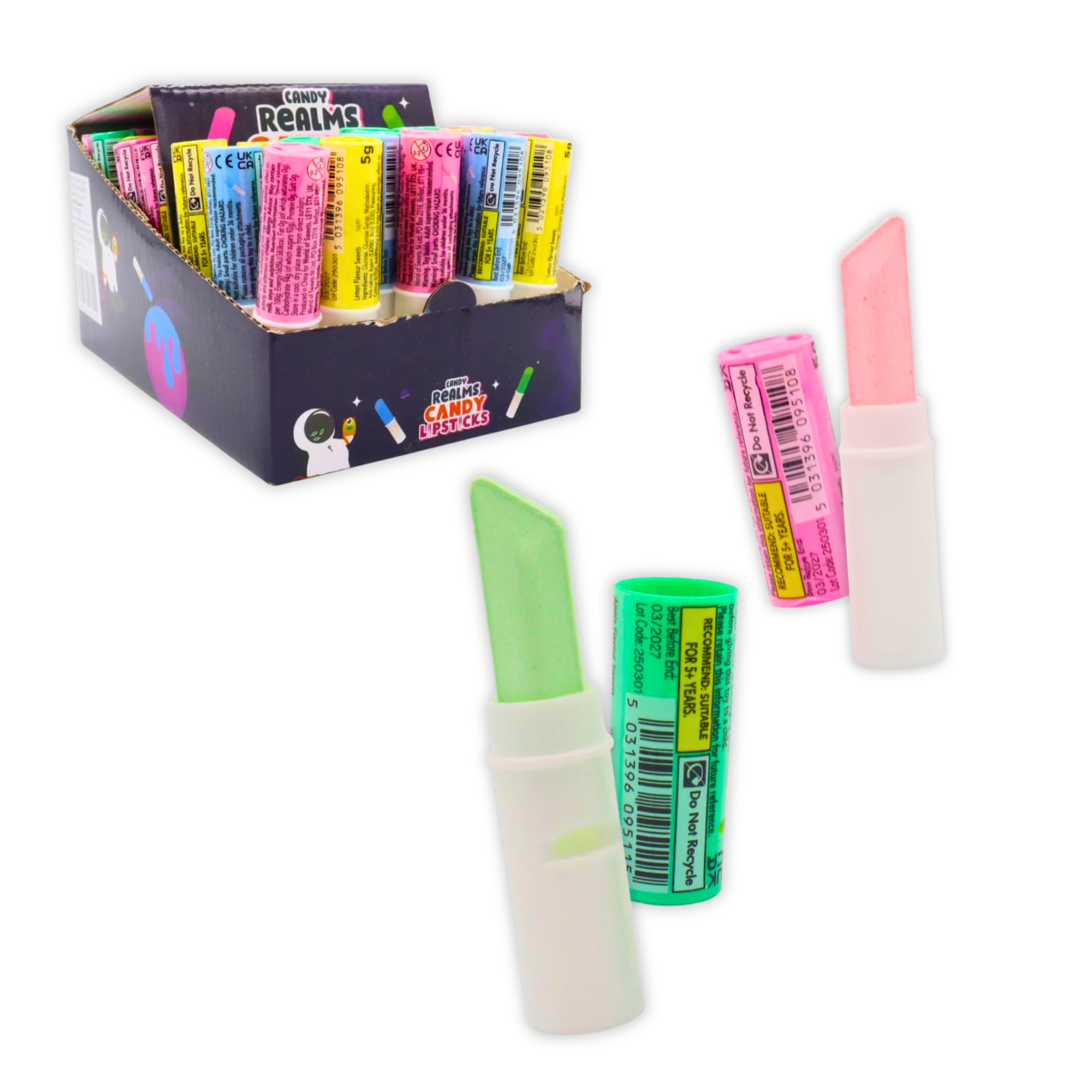 Candy Realms Candy Lipsticks 5g