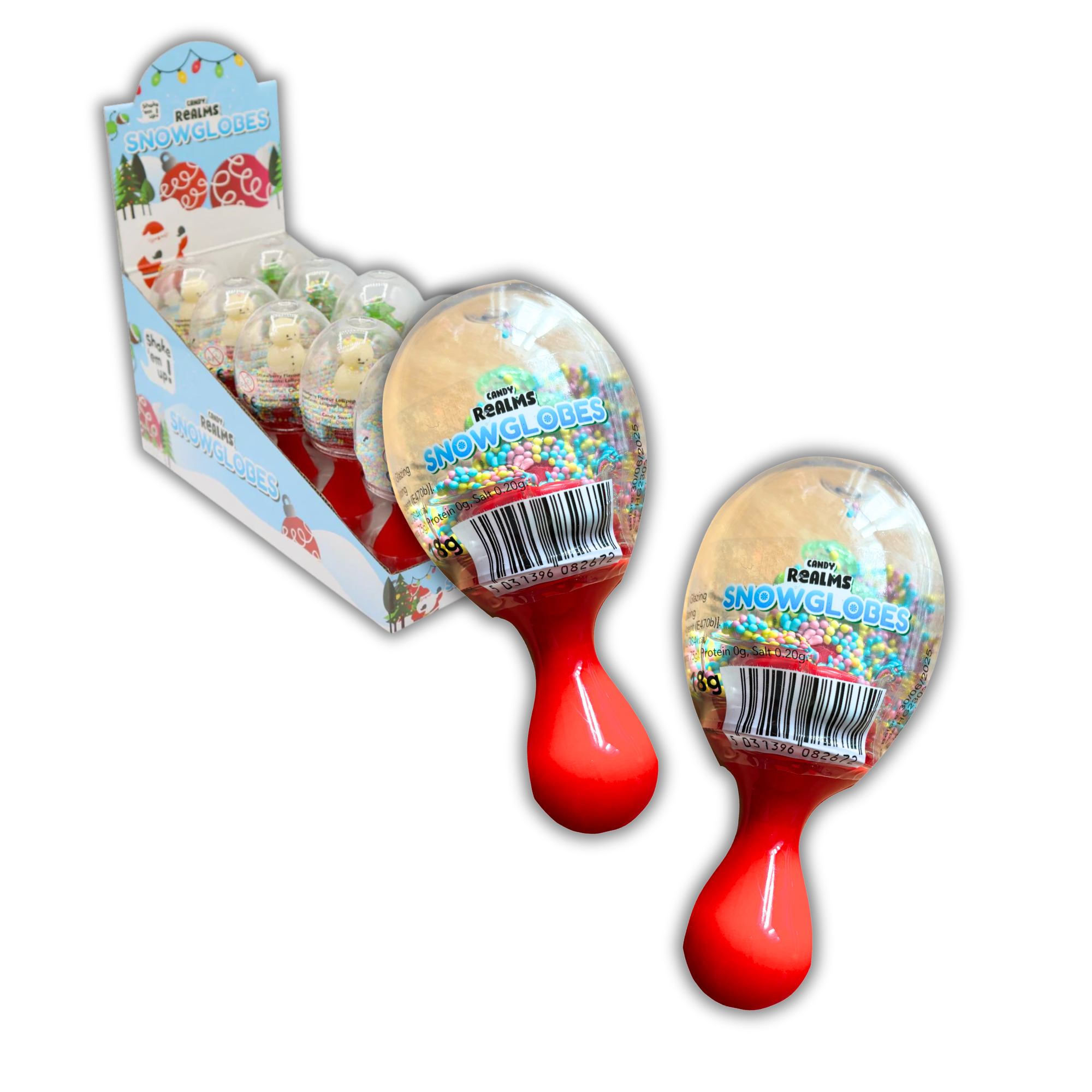 Candy Snow Globes