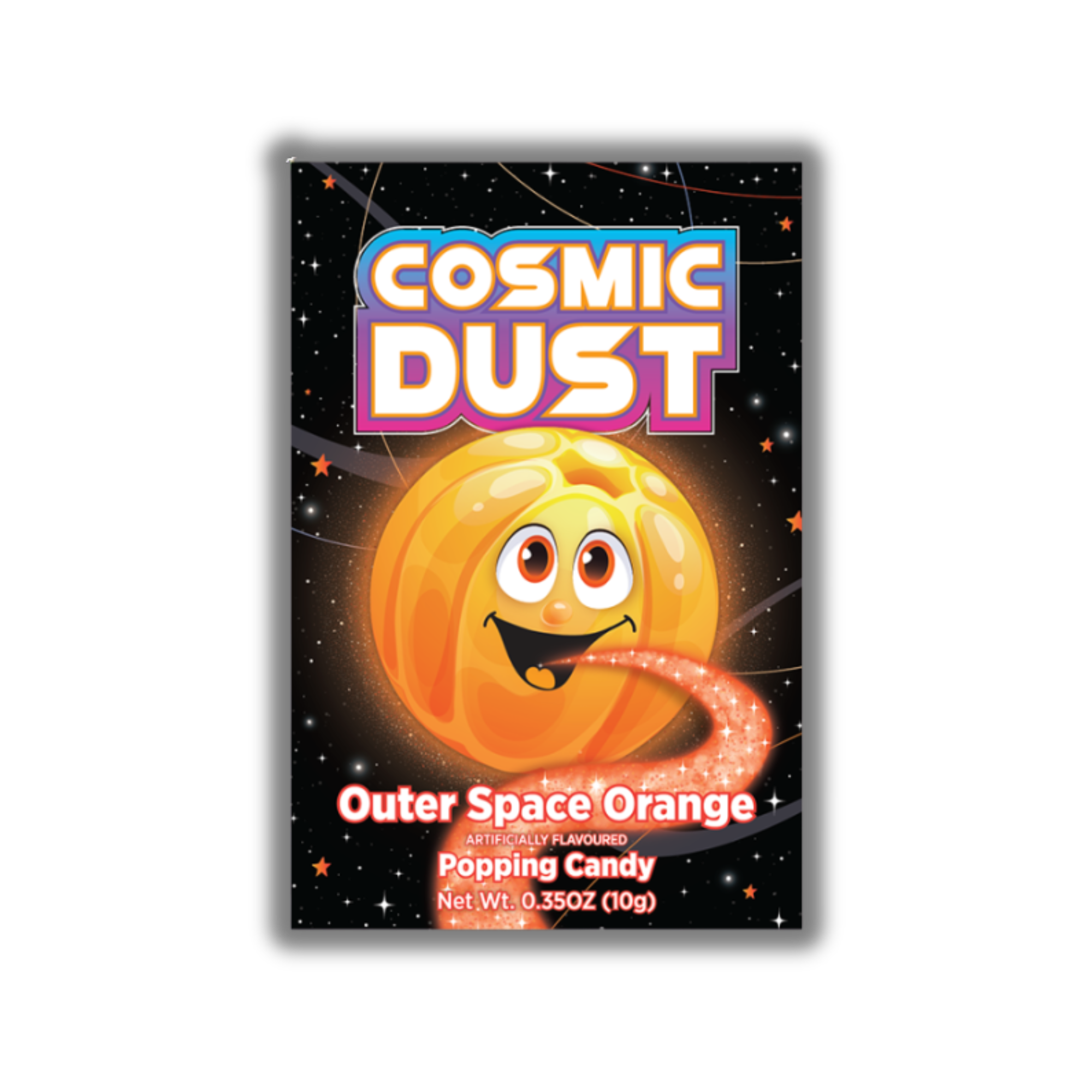 Cosmic Dust Outer Space Orange