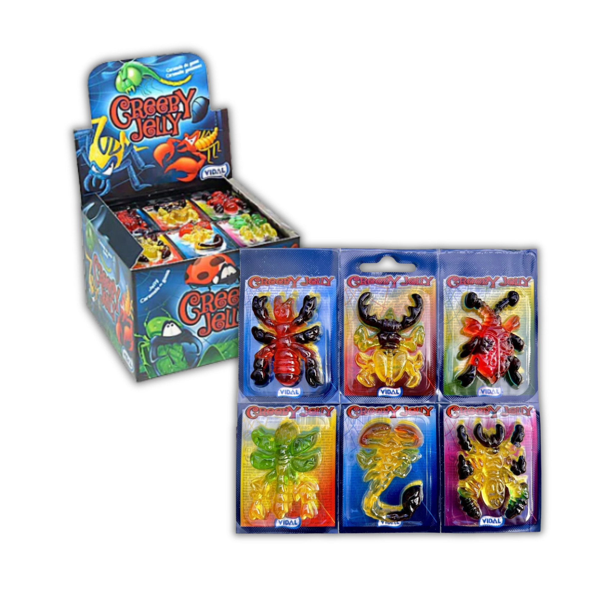Vidal Creepy Crawly Gummy
