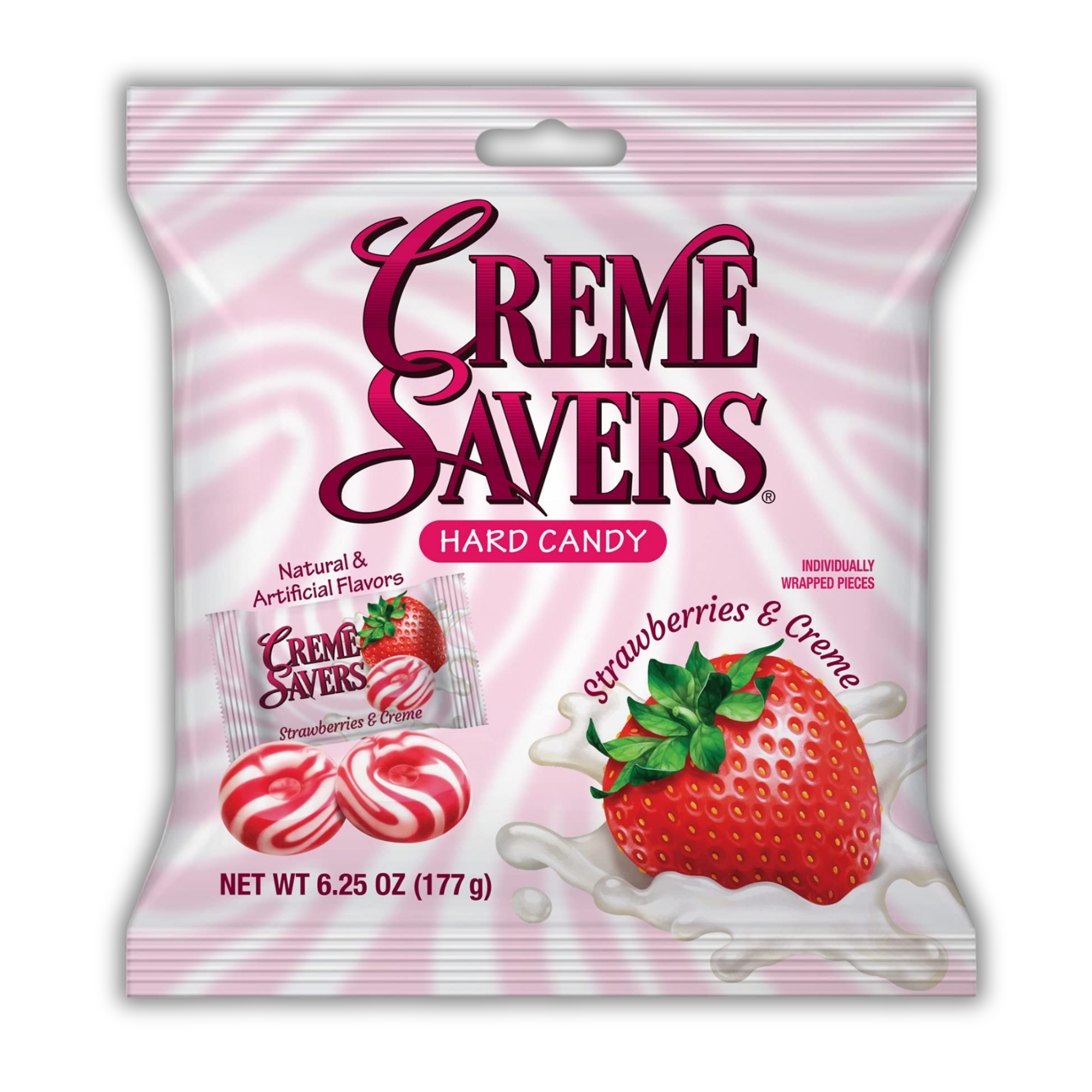 Savers Strawberries and Cream Hard Candy