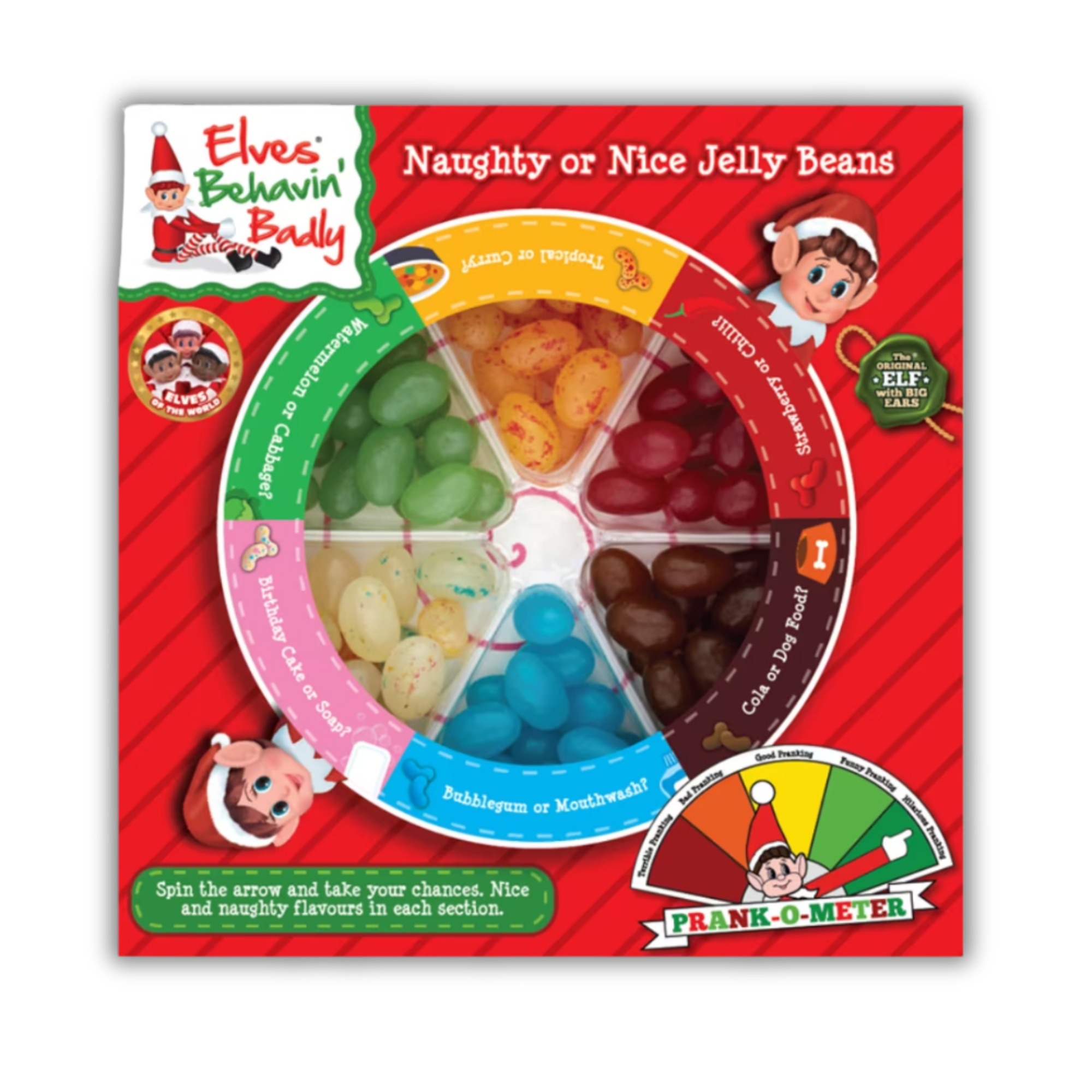 Elves Behavin' Badly Naughty or Nice Jelly Bean Game
