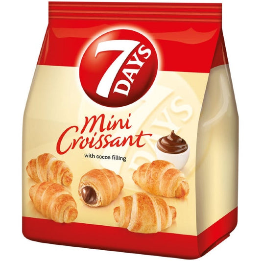 7 Day Mini Croissant Cocoa Filled Share Bag (15 Piece Approx)