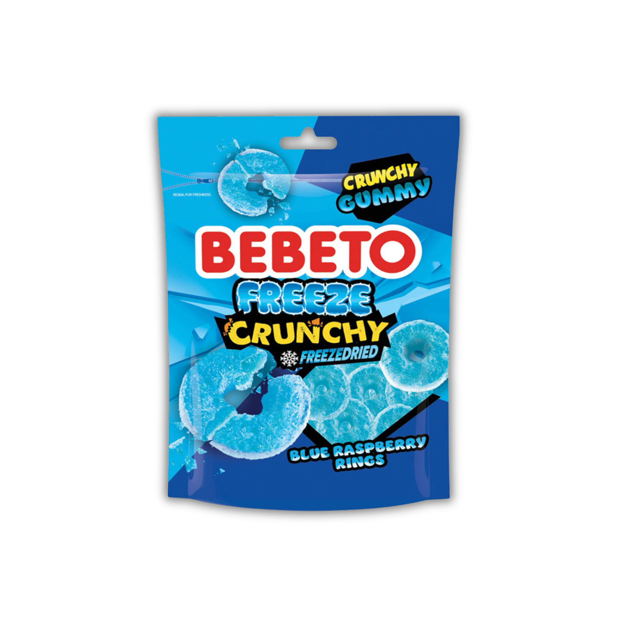 Freeze Dried Blue Raspberry Rings