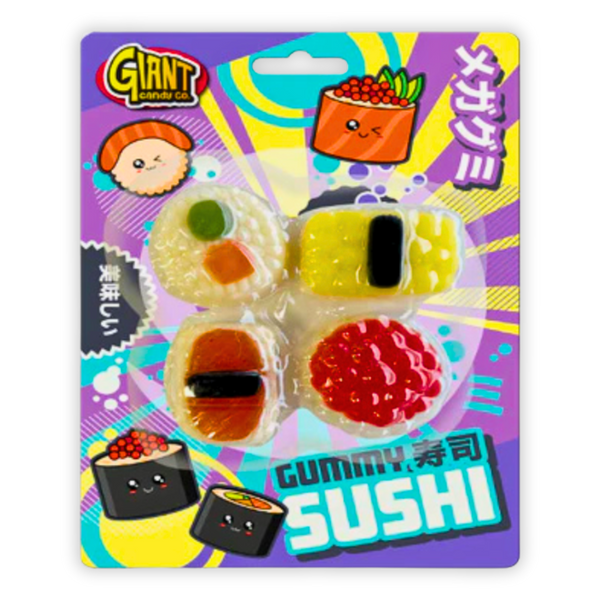 Giant Candy Co Gummy Sushi – Pinkiessweeties
