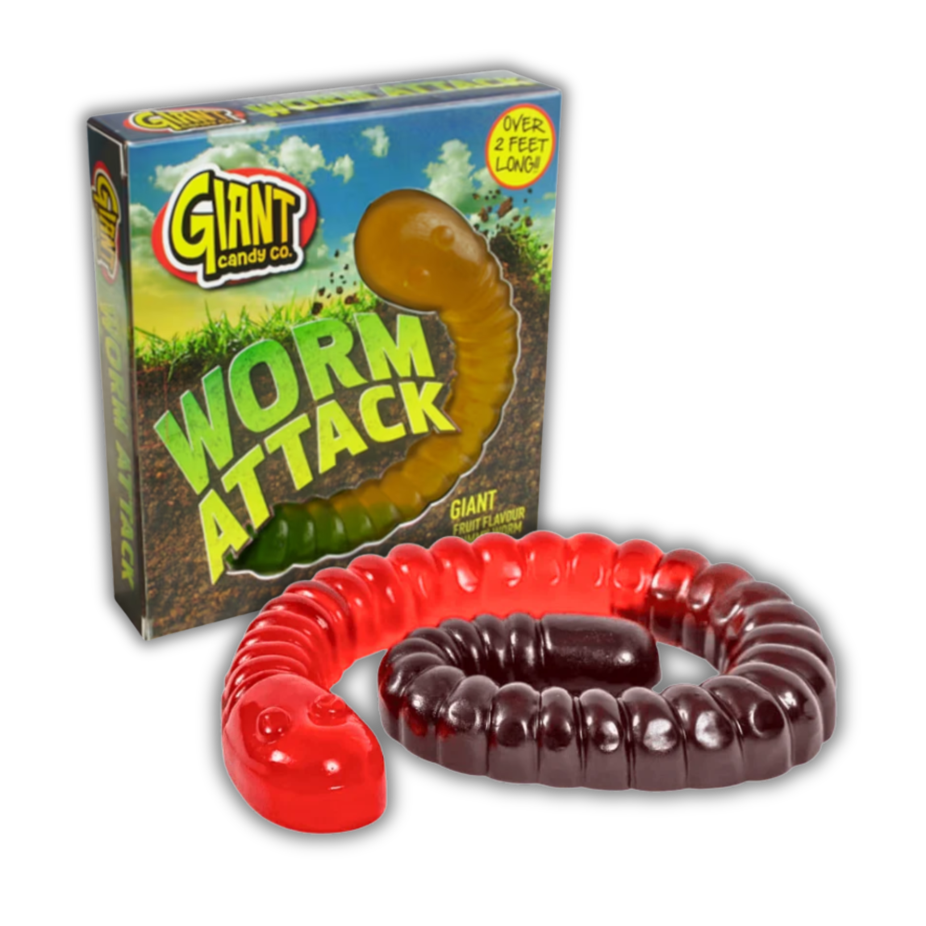 Giant Worm Attack Box 800g