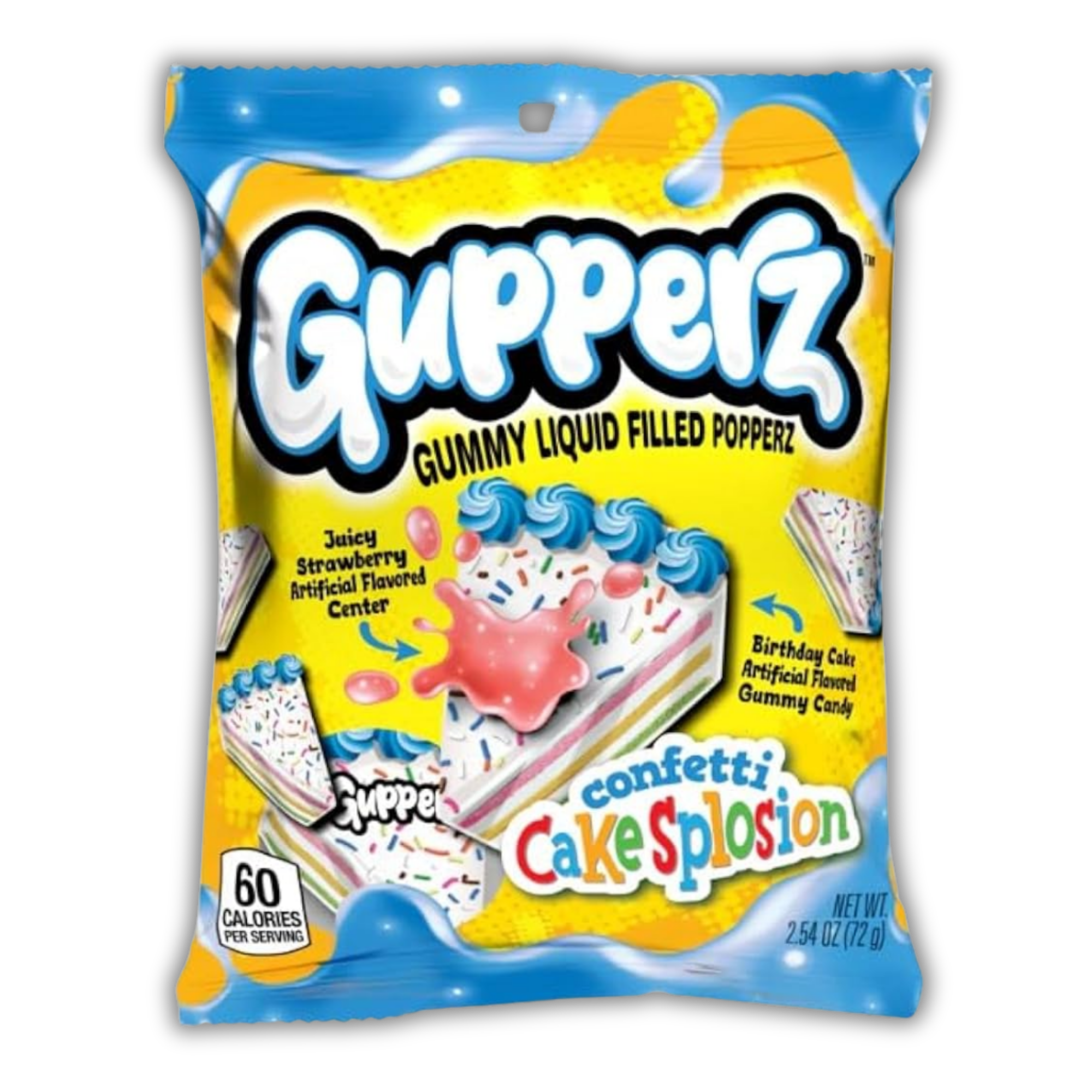 Confetti Cakesplosion Liquid Filled Gummies
