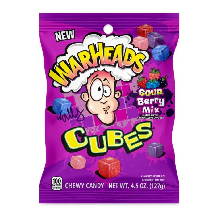 Warheads Sour Berry Cubes