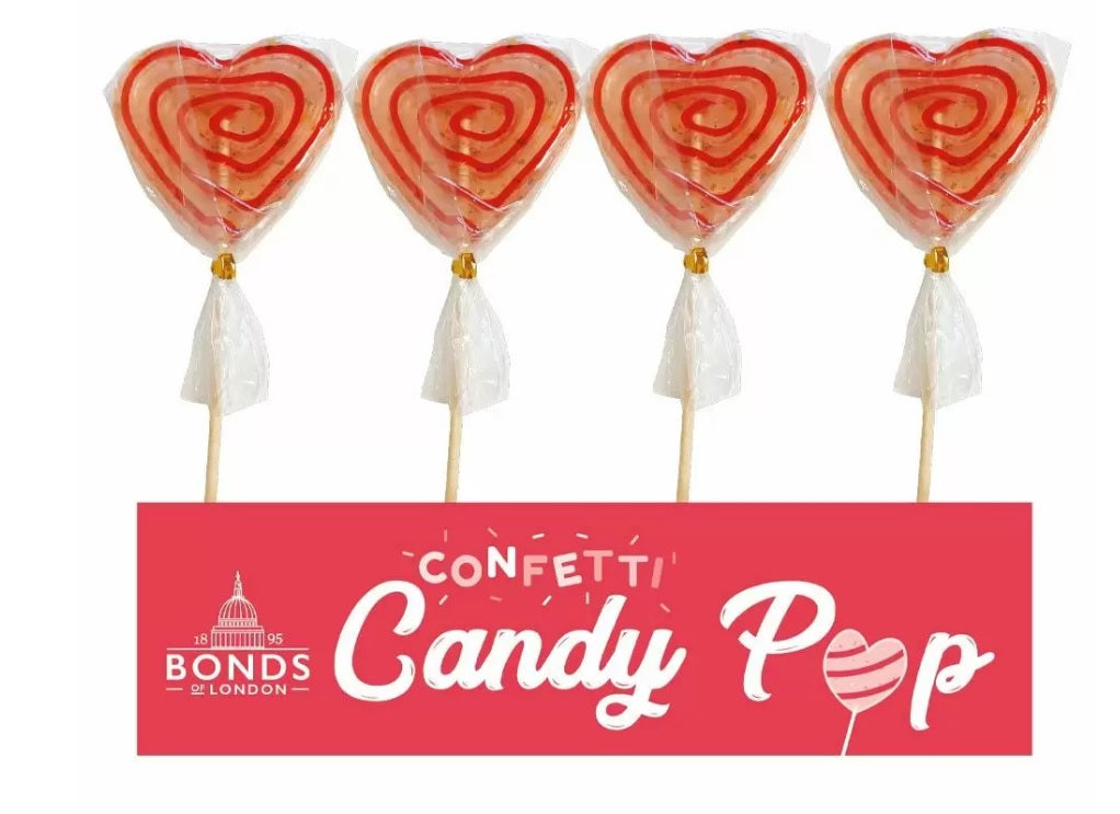 Heart Confetti Pops