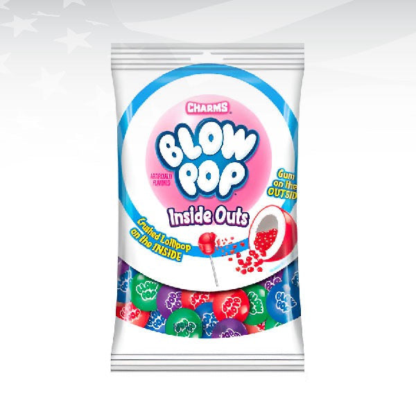 Charms Blow Pops Inside Out Gumballs