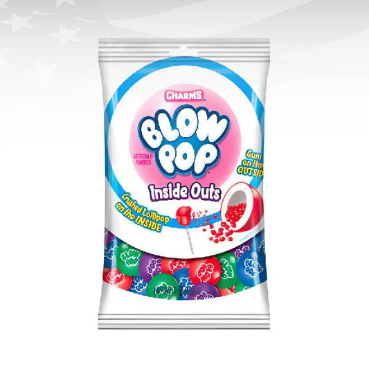 Charms Blow Pops Inside Out Gumballs