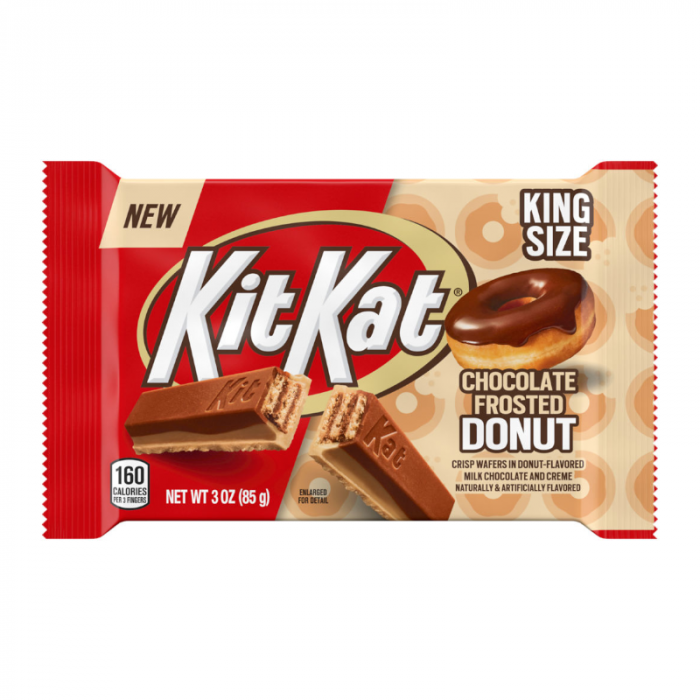 Kit Kat Chocolate Frosted Donut