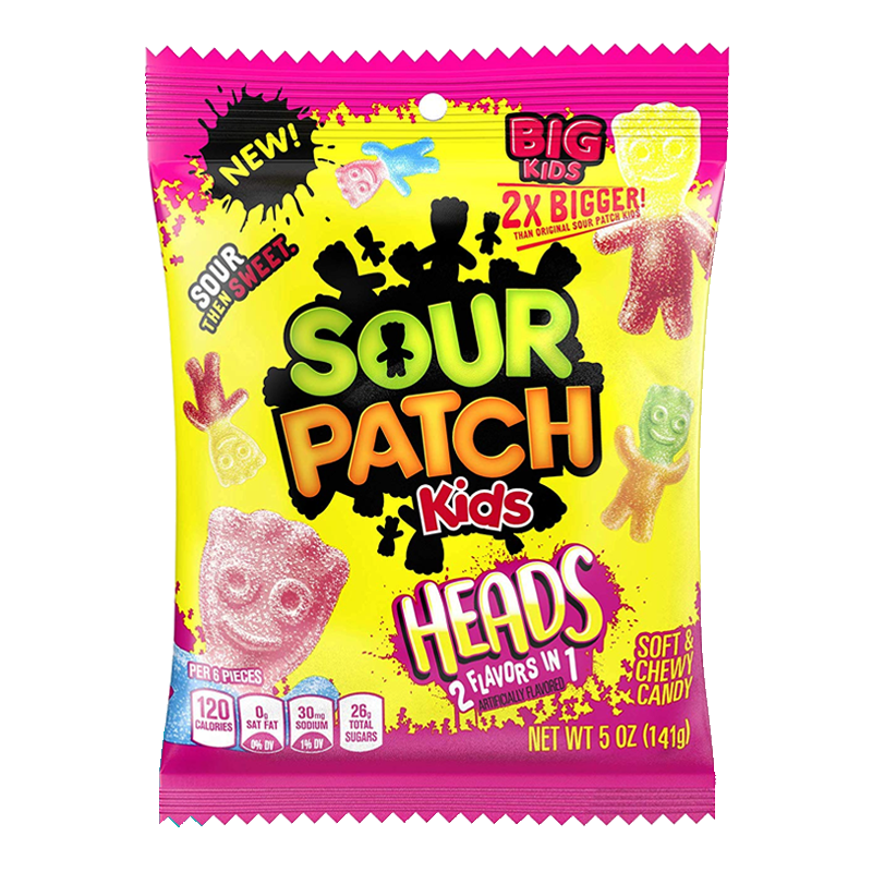 Sour Patch Big Kids HEADS