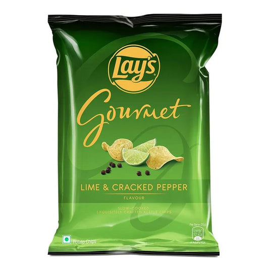 Lays Gourmet Lime & Cracked Pepper (India)