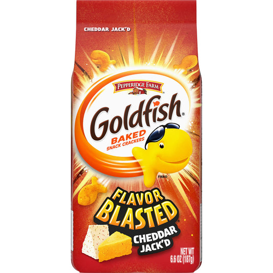 Goldfish Crackers Cheddar Jack'd (USA)