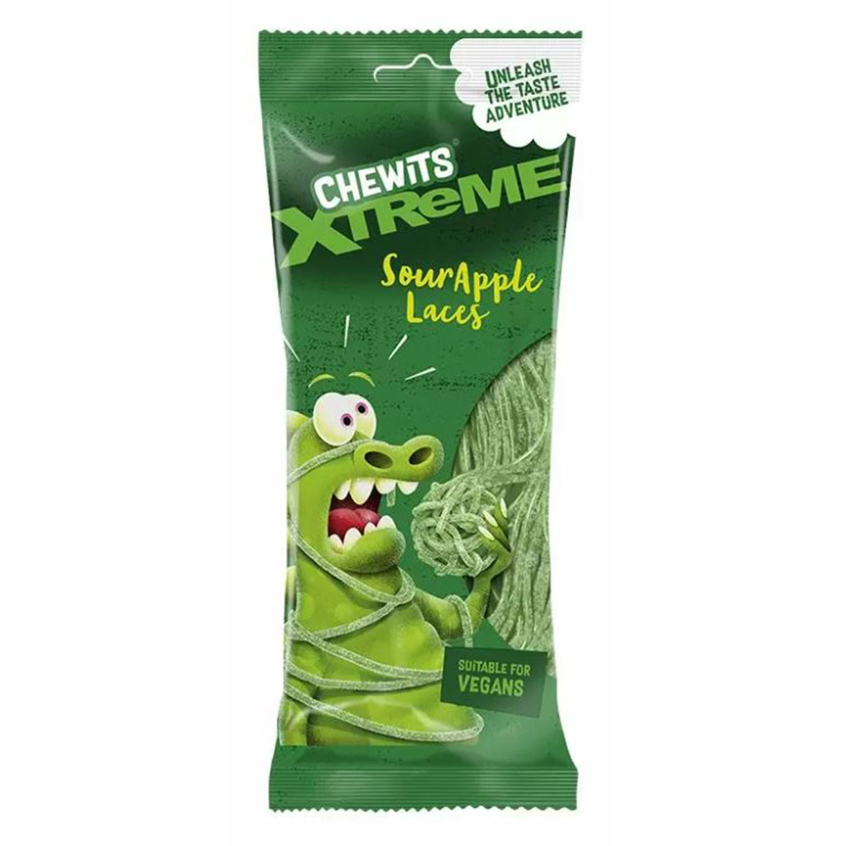 Chewits Xtreme Sour Apple Laces