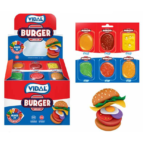 Vidal Build Your Own Burger Jelly