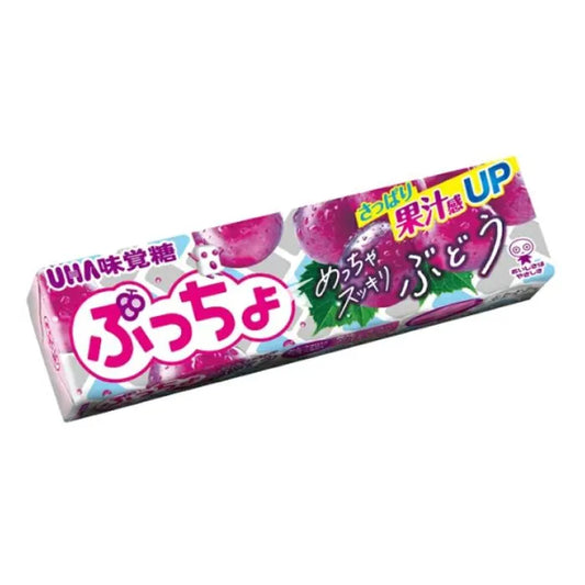 Uha Puccho Chewy Grape Candy (Japanese)