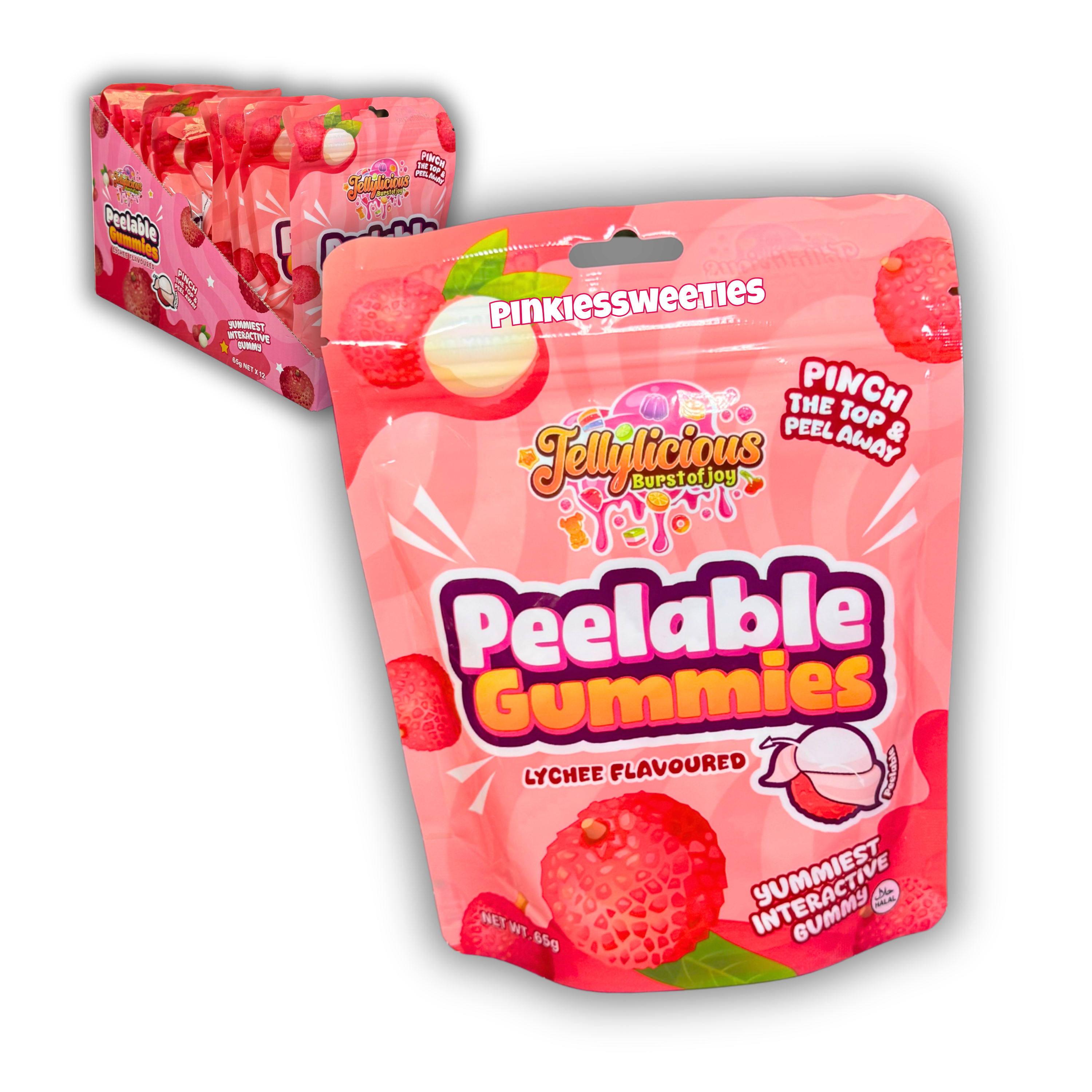 Halal Peelable Gummies Lychee