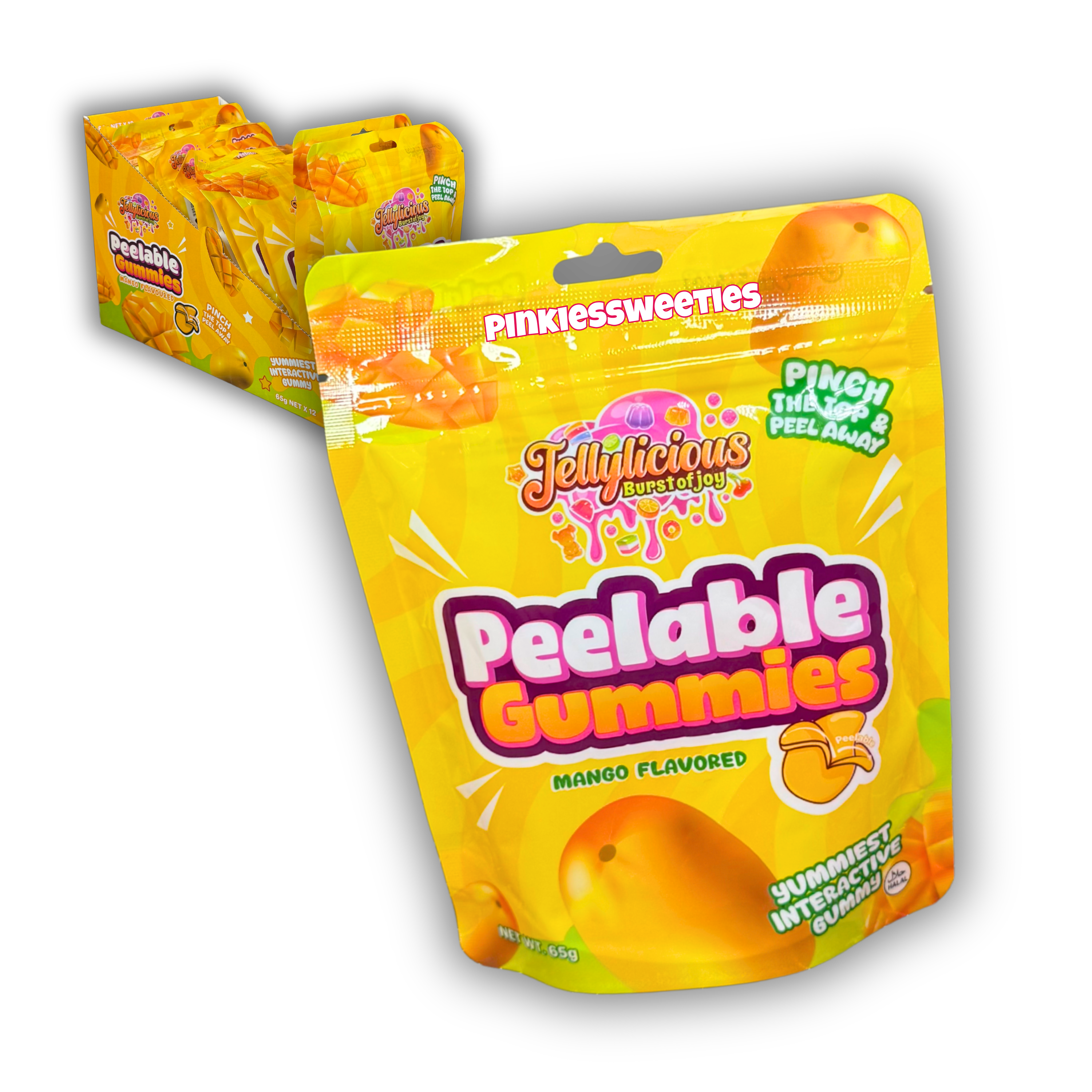 Halal Peelable Gummies Mango