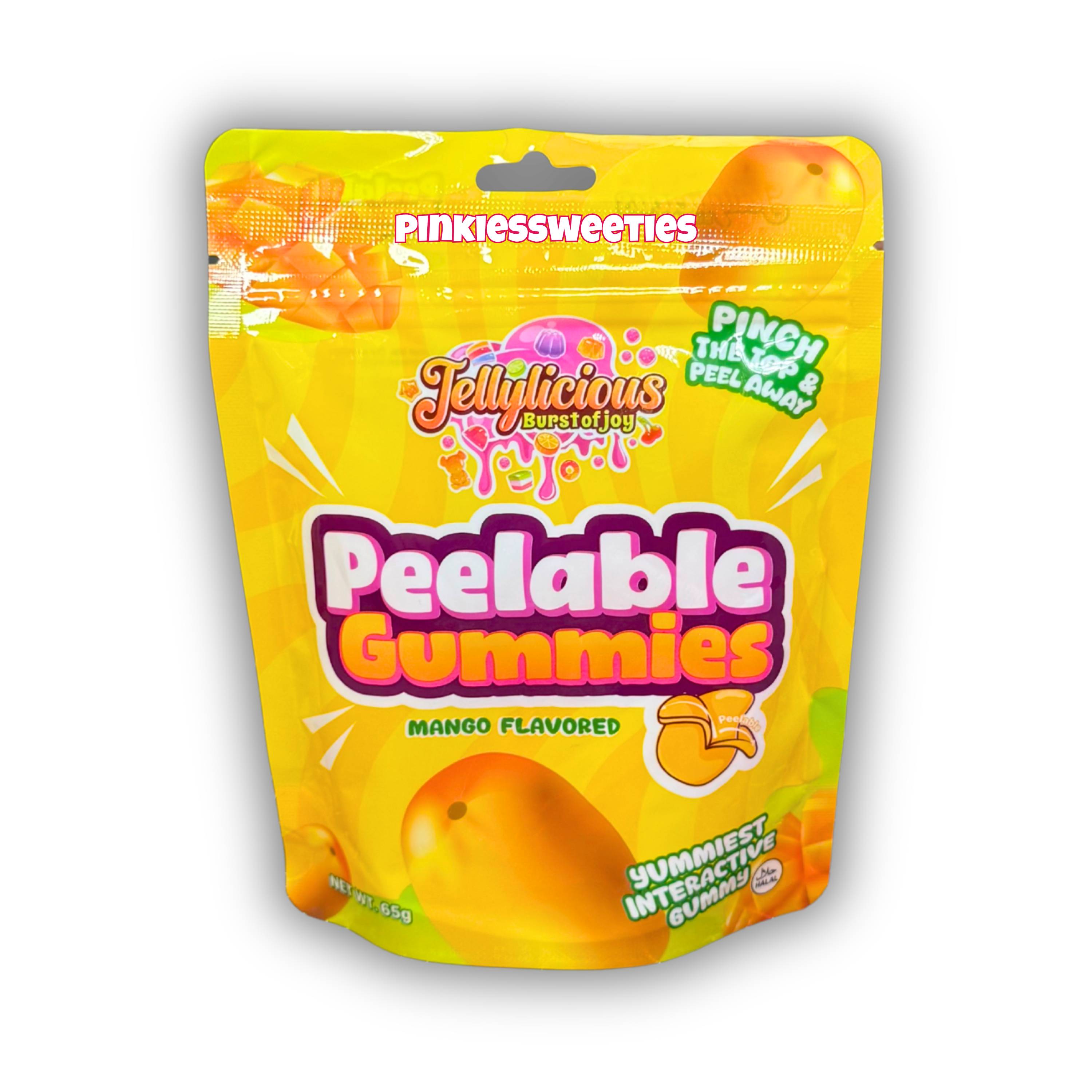 Halal Peelable Gummies Mango