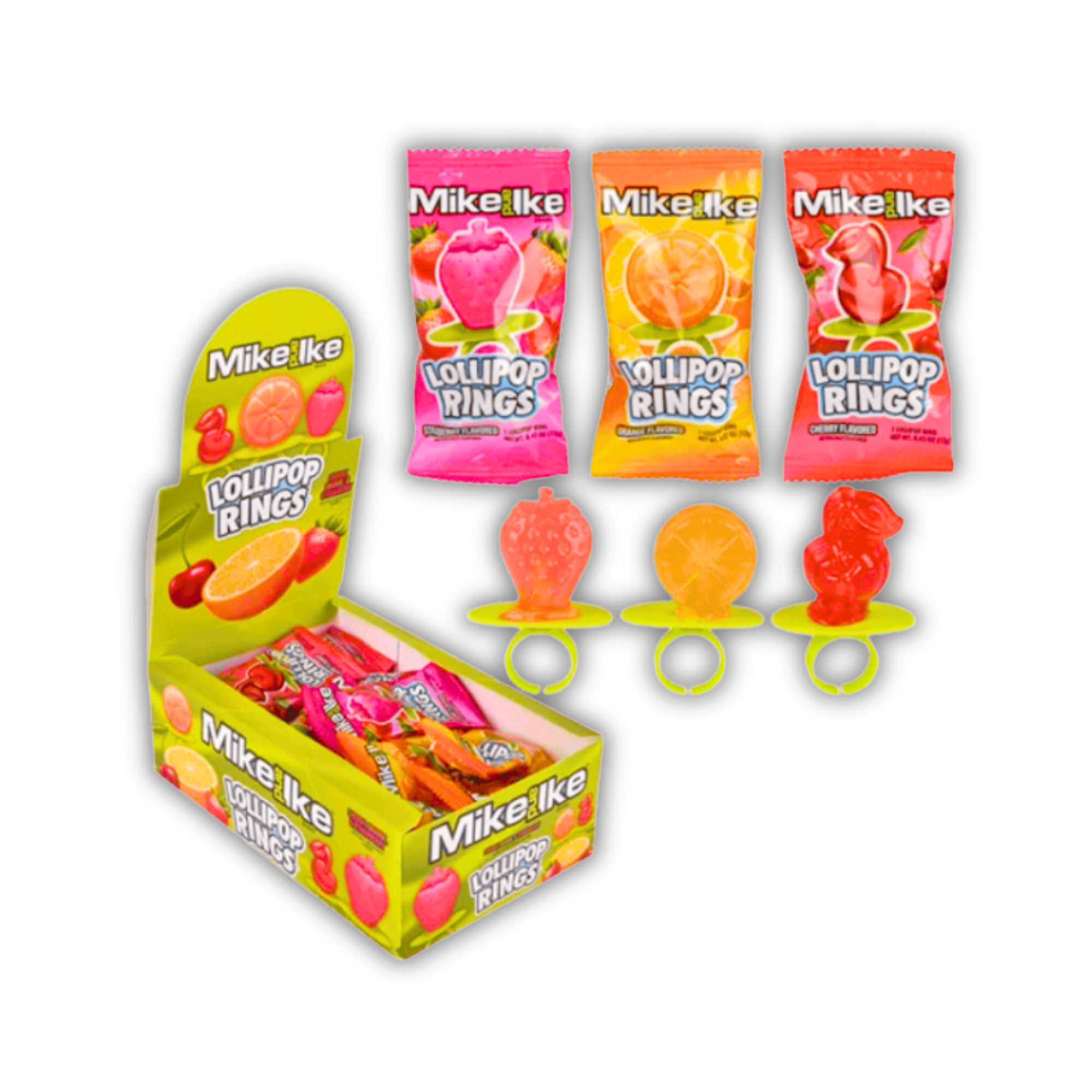Mike & Ike Lollipop Rings