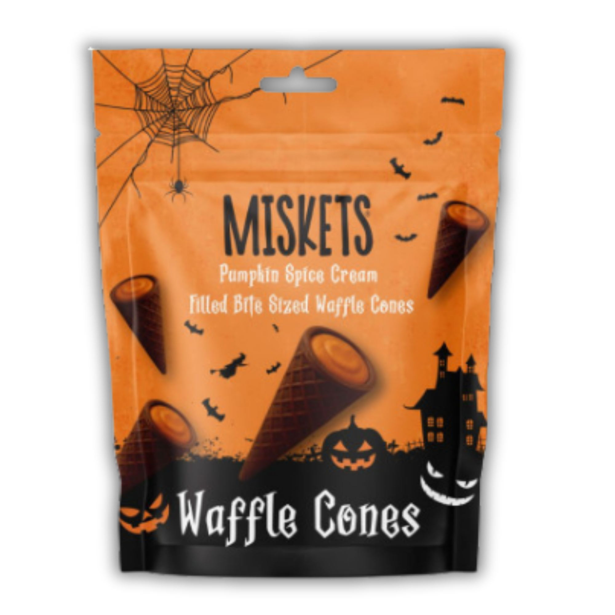Miskets Pumpkin Spice Cones