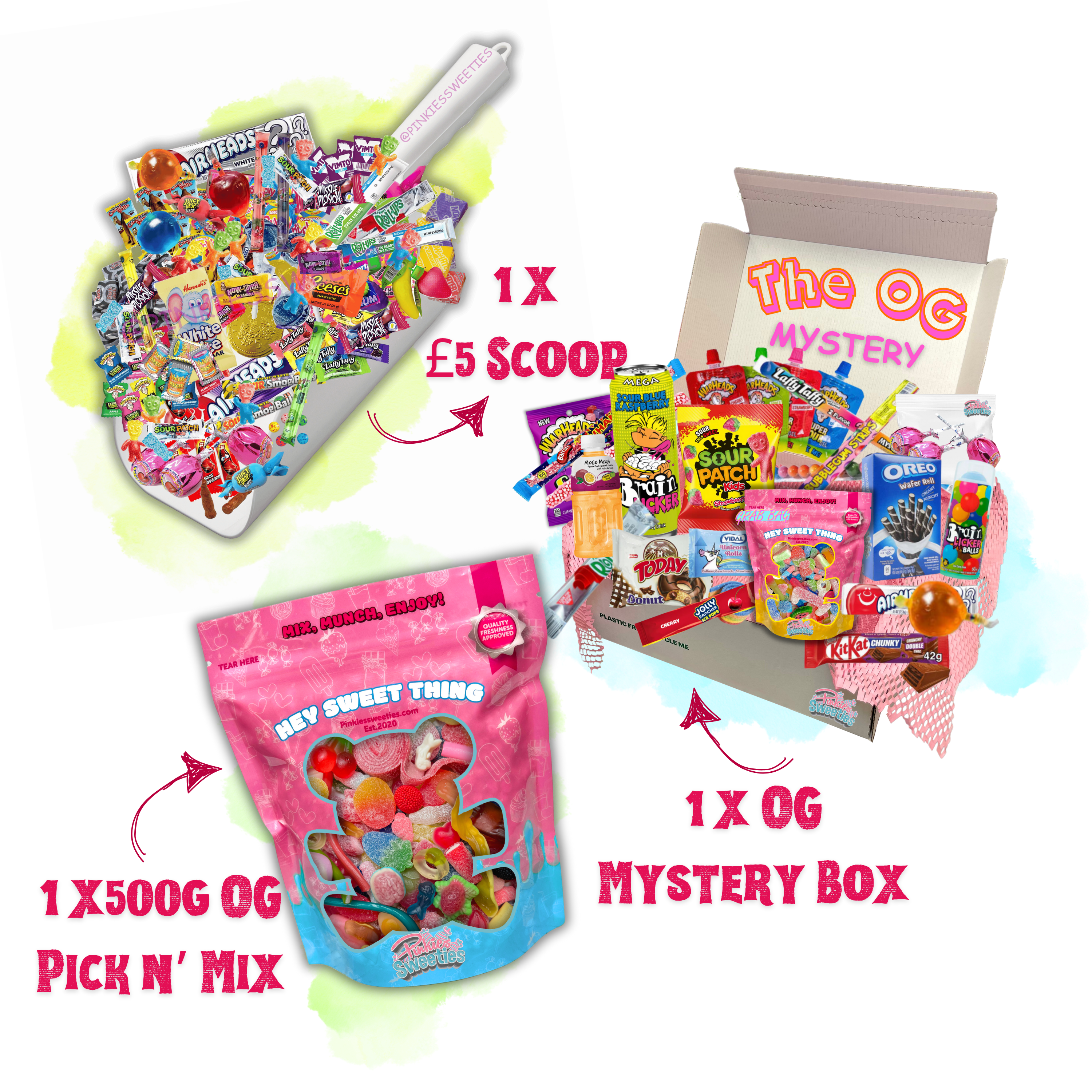OG Trio Bundle Box – Pinkiessweeties