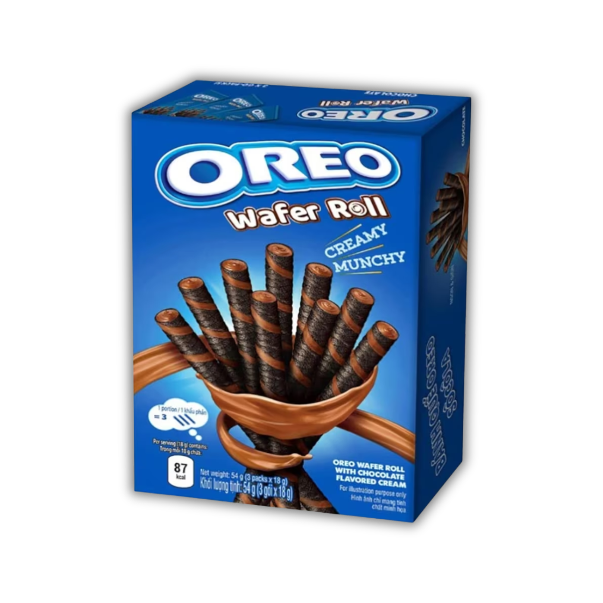 Oreo Wafer Rolls Chocolate