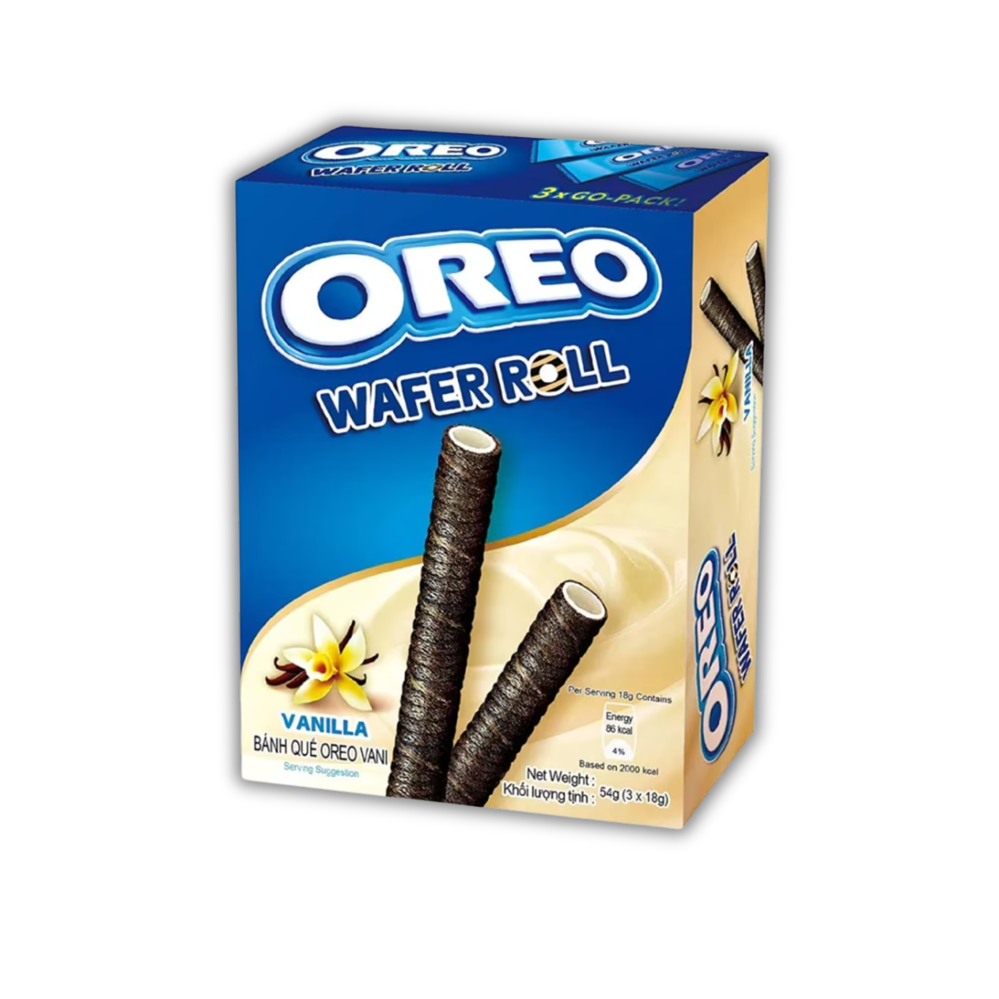 Oreo Wafer Rolls Vanilla