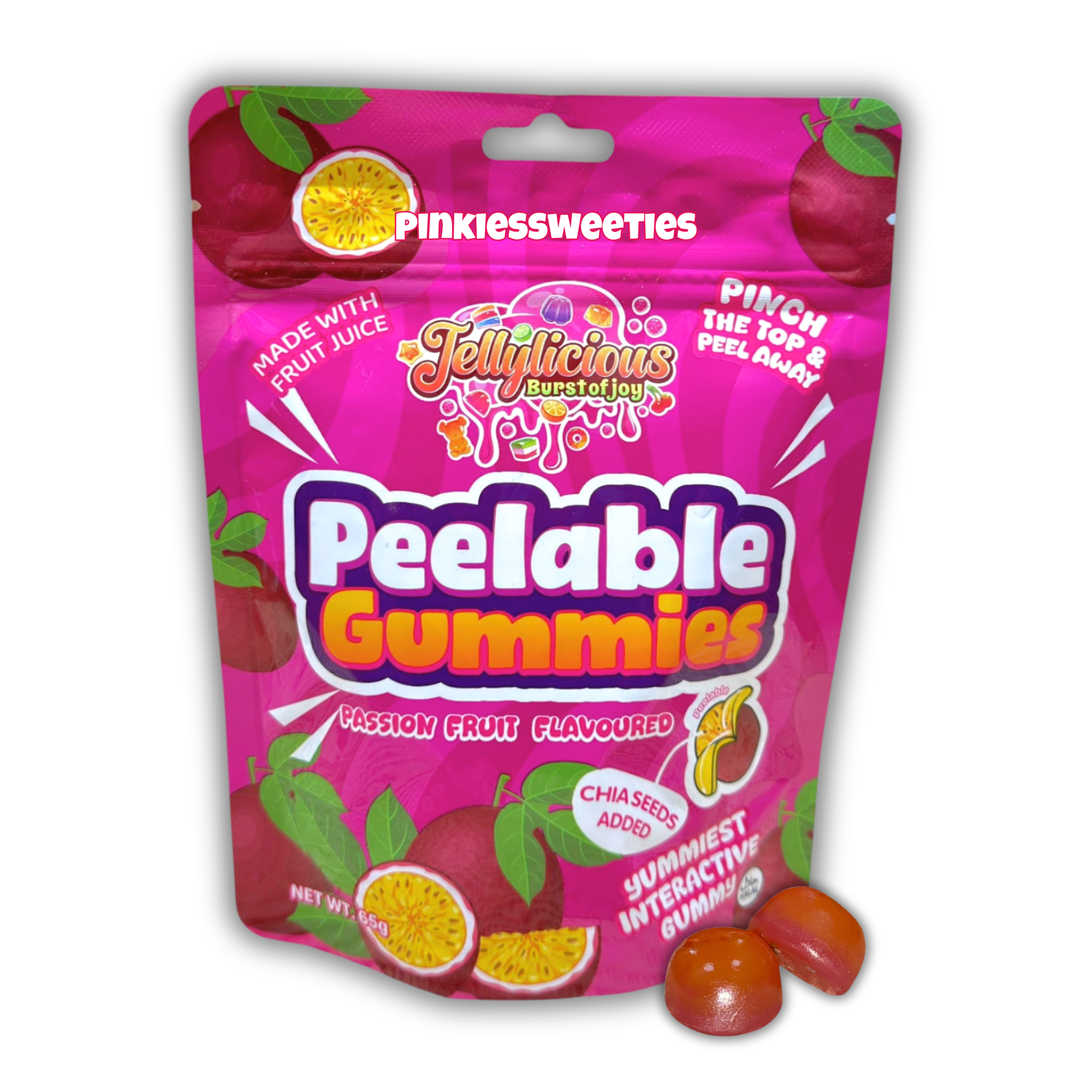 Halal Peelable Gummies Passionfruit