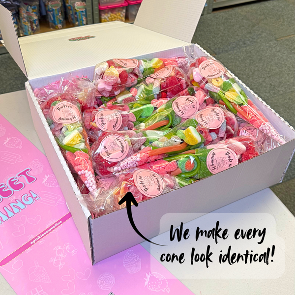 Create Your Own Personalised Sweet Cones 🍬 | Build Custom Party Favours ...